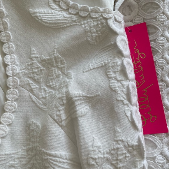 Lilly Pulitzer White Shift Dress. NWT - Picture 4 of 5